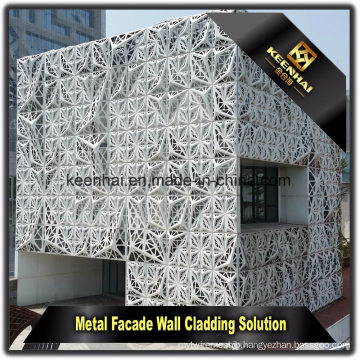 Commercial Building Exterior Aluminum Facade with Modern Design